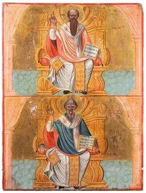 Schuler Auktionen AG - Hl. Basilius und Hl. Spyridon