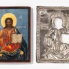 Schuler Auktionen AG - Christus Pantokrator mit Silberoklad