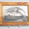 Schuler Auktionen AG - Ernst Rinderspacher, Hinterglasmalerei "Sphinx"