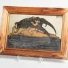 Schuler Auktionen AG - Ernst Rinderspacher, Hinterglasmalerei "Sphinx"