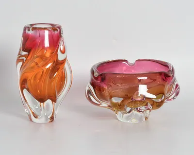 Schuler Auktionen AG - Murano, Vase und Ascherschale