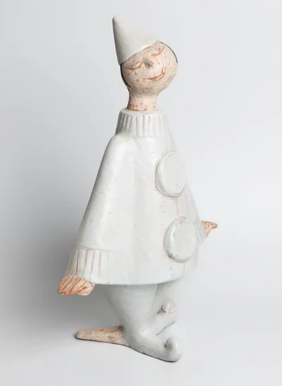 Schuler Auktionen AG - Ueli Schmutz (zugeschrieben), Figur "Pierrot"