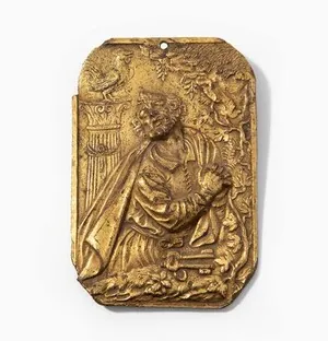 Schuler Auktionen AG - Plakette "Hl. Petrus"