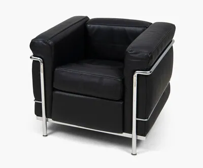 Schuler Auktionen AG - Le Corbusier, Charlotte Perriand & Pierre Jeanneret, 1 Paar Sessel "LC2"