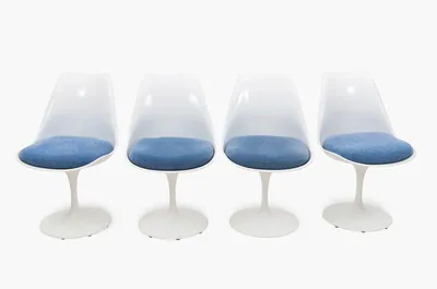 Schuler Auktionen AG - Eero Saarinen, Serie von 8 Stühlen "Tulip"