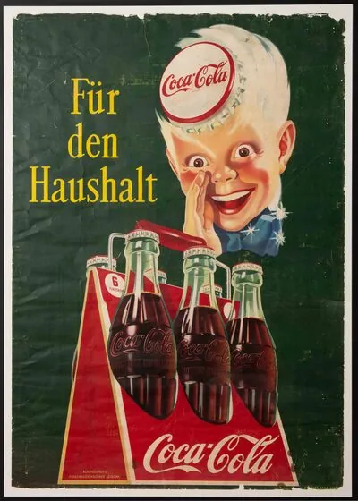 Schuler Auktionen AG - Coca-Cola, Werbeplakat