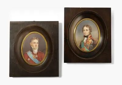 Schuler Auktionen AG - Lot: 2 Porträtminiaturen