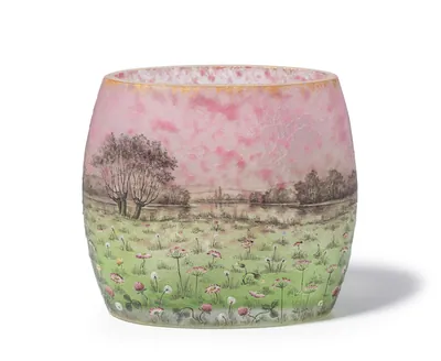 Schuler Auktionen AG - Daum Frères, Vase "Prairie en fleurs"