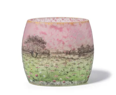 Schuler Auktionen AG - Daum Frères, Vase "Prairie en fleurs"