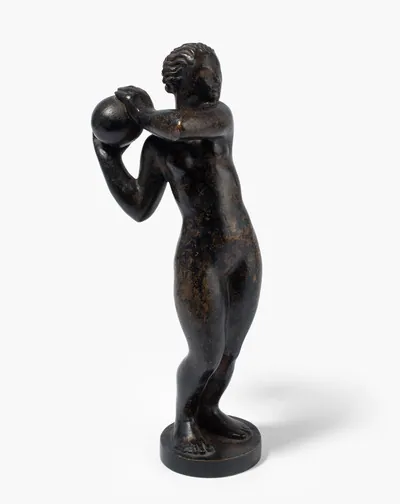 Schuler Auktionen AG - Gerhard Henning (zugeschrieben), Figur "Ballspielerin"