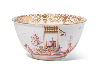 Schuler Auktionen AG - Meissen, Kumme mit Chinoiserie-Dekor