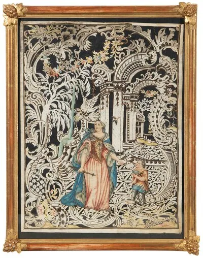 Schuler Auktionen AG - Spitzenbild "Hl. Elisabeth"