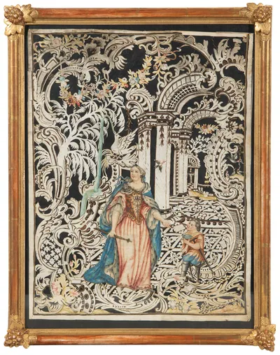 Schuler Auktionen AG - Spitzenbild "Hl. Elisabeth"