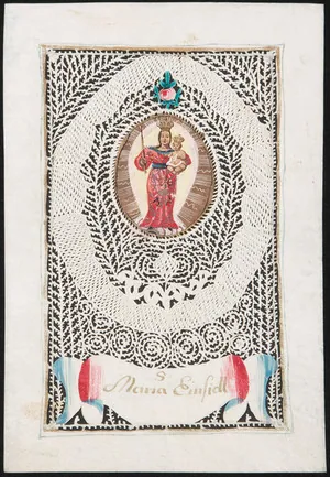 Schuler Auktionen AG - Spitzenbild "Maria Einsiedeln und Hl. Antonius"
