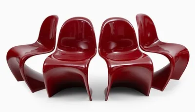 Schuler Auktionen AG - Verner Panton, 4 Stühle "Panton Chair"