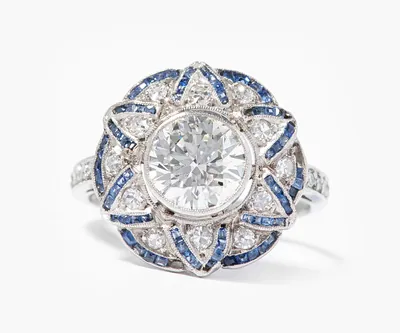 Schuler Auktionen AG - Art Déco Diamant-Ring