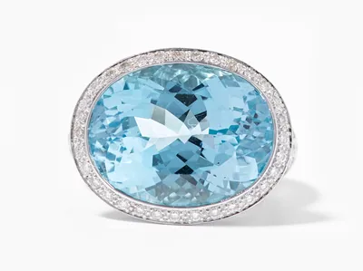 Schuler Auktionen AG - Topas-Diamant-Ring