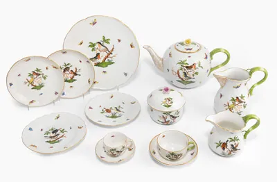 Schuler Auktionen AG - Herend, Kaffee-/Teeservice "Rothschild"