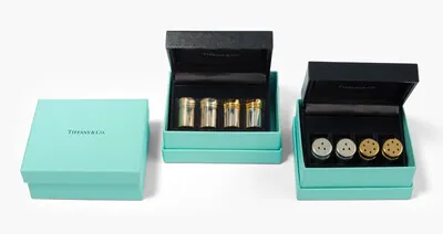 Schuler Auktionen AG - 3 Sets: Salz- und Pfefferstreuer, Tiffany & Co