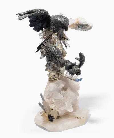 Schuler Auktionen AG - Figurengruppe: Adler und Schlange
