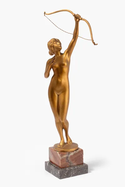 Schuler Auktionen AG - Percimer Rudolfi, Figur "Diana". 