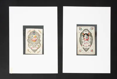 Schuler Auktionen AG - 2 Spitzenbilder "Maria Hilf"/"Hl. Dreifaltigkeit"