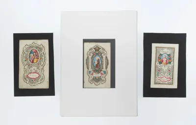 Schuler Auktionen AG - 3 Spitzenbilder "Hl. Johannes"/"Hl. Anna"/"Hl. Felix"