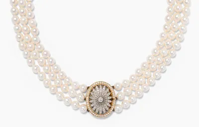 Schuler Auktionen AG - Bucherer Kulturperlen-Collier
