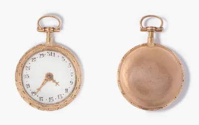 Schuler Auktionen AG - Kalender in Form einer Miniatur-Goldtaschenuhr, um 1800
