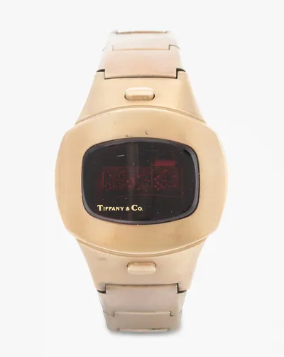 Schuler Auktionen AG - Pulsar für Tiffany&Co, Armbanduhr, wohl "Time Computer"