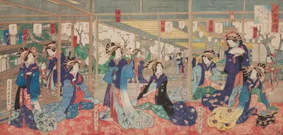 Schuler Auktionen AG - Rollbild von Kunisada, Toyokuni III (1786–1864)  