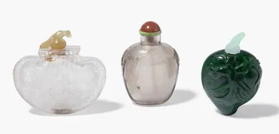 Schuler Auktionen AG - Lot: 3 Snuff Bottles
