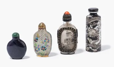 Schuler Auktionen AG - Lot: 4 Snuff Bottles