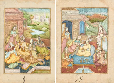 Schuler Auktionen AG - Lot: 2 Miniaturmalereien