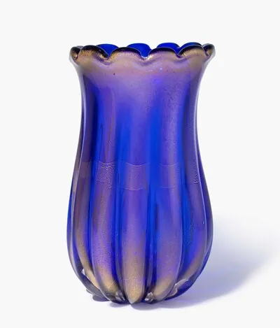 Schuler Auktionen AG - Ercole Barovier, Vase "Cordonato oro"