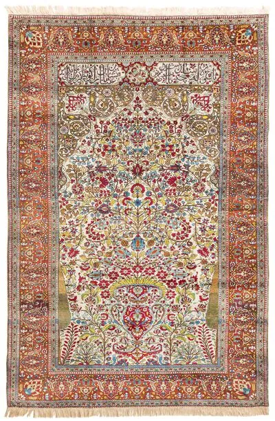 Schuler Auktionen AG - Kashan-Seide