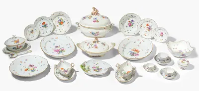 Schuler Auktionen AG - Meissen, Tafelservice