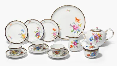 Schuler Auktionen AG - Meissen, Kaffee-/Teeservice