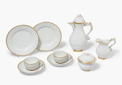 Schuler Auktionen AG - Meissen, Kaffeeservice "Schwanenservice"