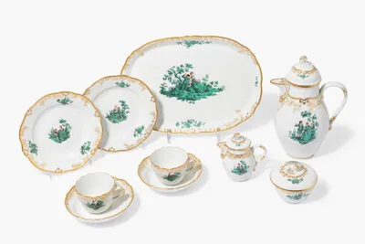 Schuler Auktionen AG - Meissen, Mokkaservice