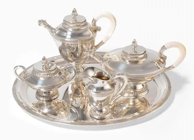 Schuler Auktionen AG - Kaffee-/Teeservice, Schwäbisch Gmünd, 20.Jh.
