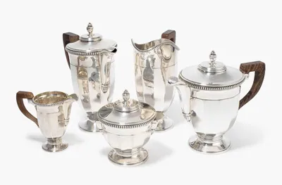 Schuler Auktionen AG - Kaffee-/Teeservice, Paris Anfang 20.Jh. 