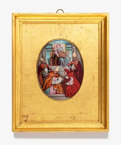 Schuler Auktionen AG - Miniaturmalerei, Hermann Gollner datiert 1888