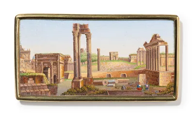 Schuler Auktionen AG - Mikromosaik, Rom 1820–30