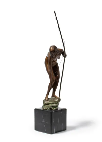 Schuler Auktionen AG - Victor Heinrich Seifert, Weiblicher Akt mit Angel