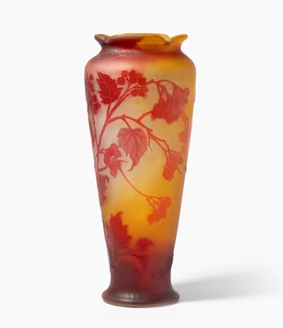 Schuler Auktionen AG - Etablissements Gallé, Vase "Groseilles"