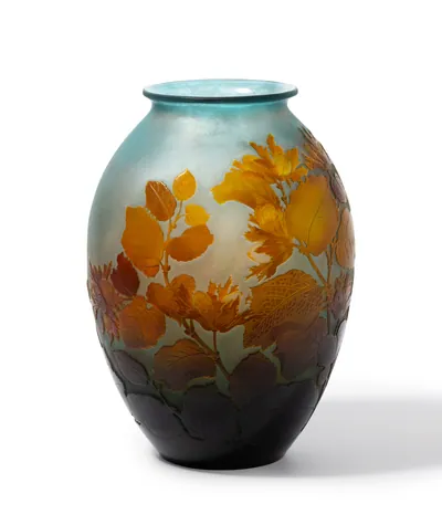 Schuler Auktionen AG - Etablissements Gallé, Vase "Noisettes"