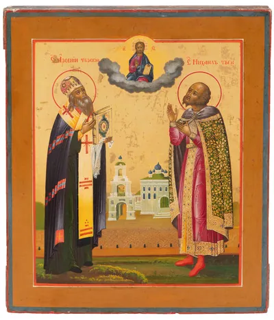 Schuler Auktionen AG - 2 Heilige von Twer in Holzkästchen