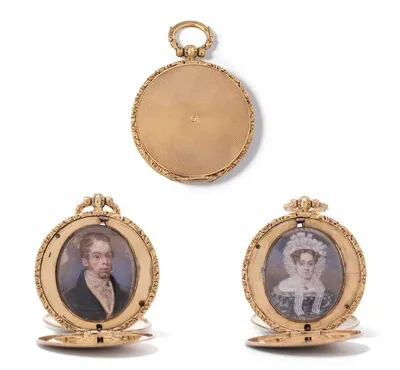 Schuler Auktionen AG - Médaillon mit Miniaturportraits