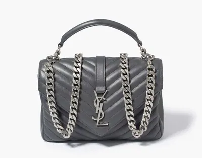 Schuler Auktionen AG - Yves Saint Laurent, Hand-/Schultertasche "College"